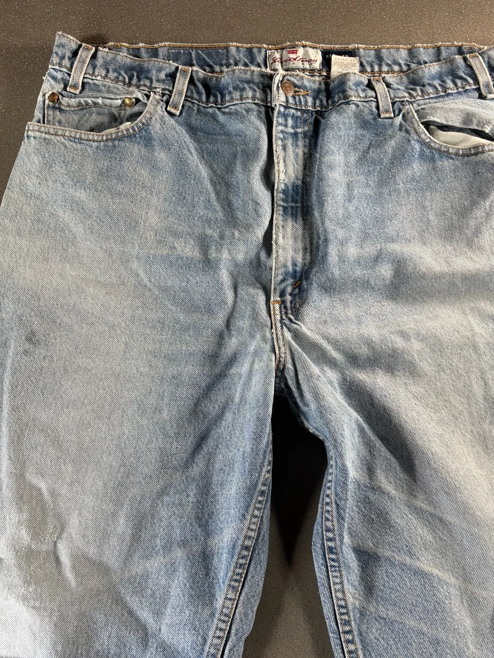 VTG Levi’s 540 Jeans Mens 42 Relaxed Fit Orange Tab 90s (READ DETAILS)